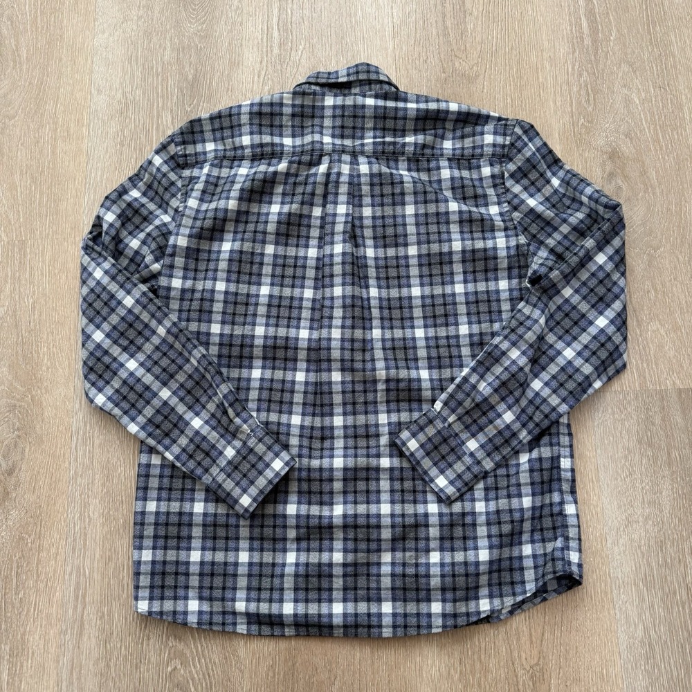 Johnnie O Shirt Mens Medium Plaid Button Down Long Sleeve Performance Preppy - Picture 2 of 5